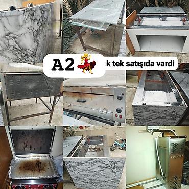 Готовый бизнес: AYNUR 2💃 Yemək dəzgahı az işlənib üstündə 6 balaca 1 böyük yemək üçün — 1