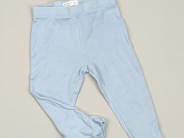 błękitny top: Spodnie dresowe, Fox&Bunny, 6-9 m, stan - Idealny