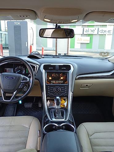 Avtomobil satışı: Ford Fusion sedan – geniş və komfortlu salon - Rəng: tünd boz kuzov — 3