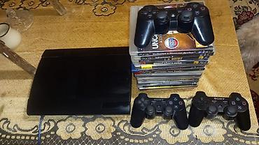 ps4 dualshock: PlayStation 3 (Super Slim) komplekti - Konsol: Sony PlayStation 3 — 1