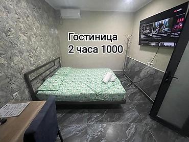 1 комната, Дордой Моторс рынок, Душевая кабина, Постельное белье, Кондиционер