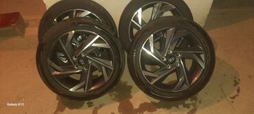 шинный центр бишкек цены: Дөңгөлөктөр монтажда 225 / 45 / R 17, Жай, Колдонулган, Жеңил унаалар, Куйма, тешиктери - 5