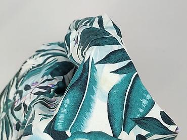 flared jeans biale: H&M, Spodnie materiałowe damskie, rozmiar L — 6