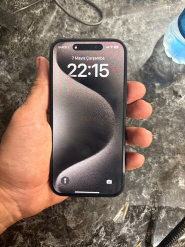 Apple iPhone: IPhone 15, Jet Black, Face ID