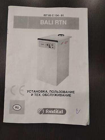 manometr: Fondital qazla işləyən döşəmə tipli qazanxana aparatı - Brend/model — 5