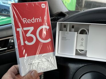 Redmi: Redmi, Redmi 13C, Новый, 256 ГБ, цвет - Черный, 2 SIM