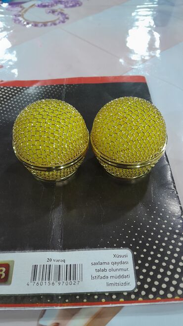 Səs gücləndiriciləri: Mikrafon başliği sm 58 bütün mikrafonlara gedir təzədi işlənməyib — 8