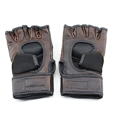 dəri əlcək: Qaydasız döyüşçü əlcəyi "Hayabusa". Made in Pakistan. Materialı — 5
