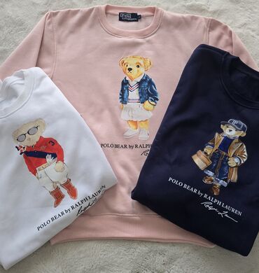Dukserice: Ralph Lauren, S (EU 36), Sa ilustracijom, Jednobojni — 9