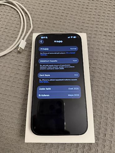 Apple iPhone: IPhone 16e, 128 GB, Qara — 9