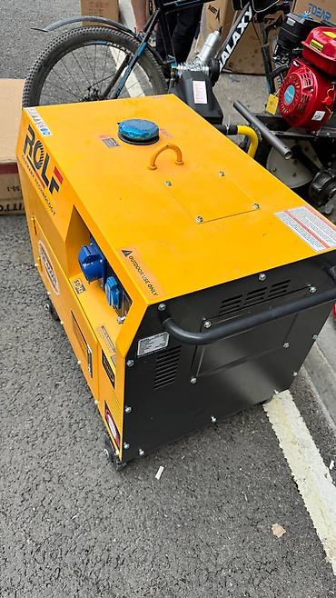Генераторы: Дизельный генератор ROLF TOP-6500T (Germany Technology), инверторный — 2