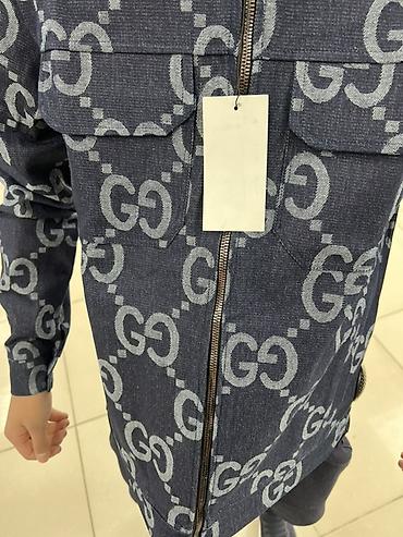 Куртки: Мужская куртка, Все размеры, Gucci, Новый, цвет - Синий, Самовывоз, Платная доставка — 8