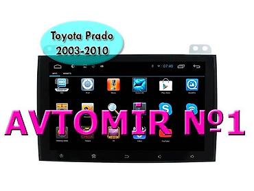 андроид мониторы для prado: Toyota land cruiser prado 120 2003-2010 lc120 ucun android monitor — 1