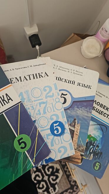 с.к.кыдыралиев а.б.урдалетова г.м.дайырбекова гдз 5 класс: Комплект учебников для 5 класса. В набор входят: - Математика