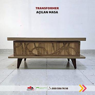 Masalar: Jurnal masası, Yeni, Transformer, Dördbucaq masa — 5