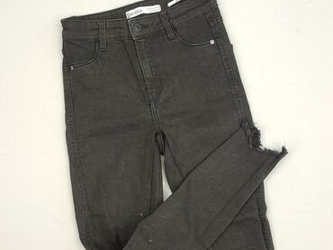 Ubrania damskie: Jeansy damskie, Bershka, rozmiar XS