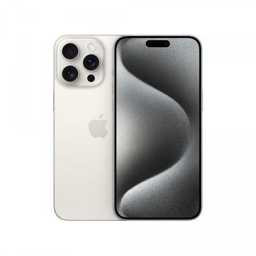 Apple iPhone: IPhone 15 Pro Max, Б/у, 256 ГБ, Белый, Чехол, 95 %