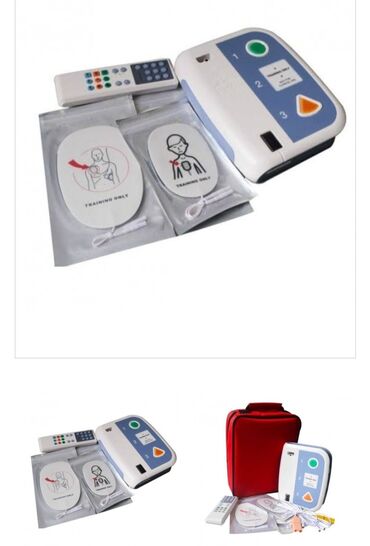 tibbi stul: Avtomatic Eksternal Defibirliator, AED, otomatik external