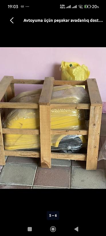 generator icarəsi: Avtoyuma və detallı təmizlik üçün peşəkar avadanlıq dəsti Tərkib: - — 5
