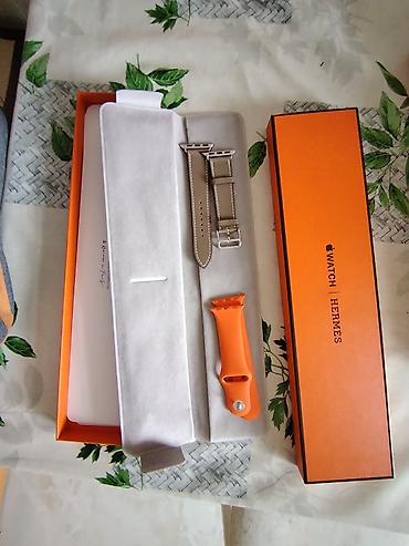 apple eatch: Apple Watch Hermès – premium ağıllı saat dəsti - Model: Apple Watch — 2