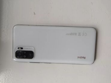 альфон телефон: Xiaomi, Redmi Note 10, Б/у, 128 ГБ, цвет - Белый, 2 SIM