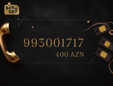 SİM-kartlar: Nömrə: ( 099 ) ( 3001717 ), Yeni