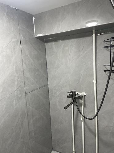 барачный: 2 комнаты, Ак-Босого ж/м Агентство недвижимости, Парам без детей, от 1 месяца, от 3 месяцев, от 6 месяцев, Без мебели — 5
