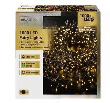 stilsko: LIVARNO HOME 1000 LED Fairy Lights – topla bela rasveta - 1000 LED — 8