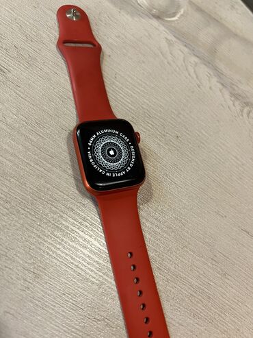 Apple Watch: Apple Watch 6 series (Product Red🍎) 44 mm Комплект: Коробка, зарядка