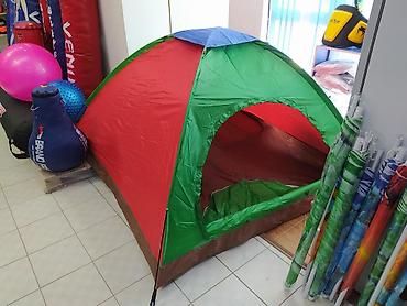 Палатки: 2-4 местные палатки, зонты в аренду. Спортивный магазине SPORTWORLD.KG — 1
