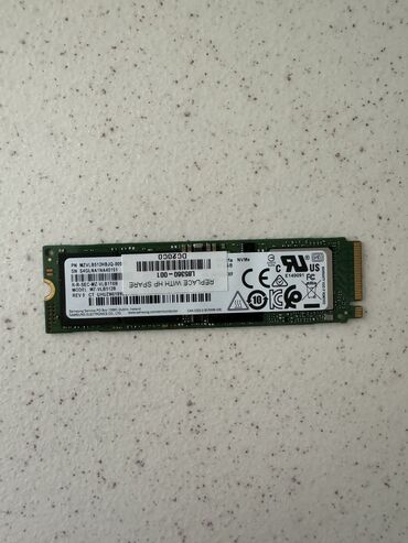 s9 samsung: Daxili SSD disk Samsung, 512 GB, M.2, İşlənmiş