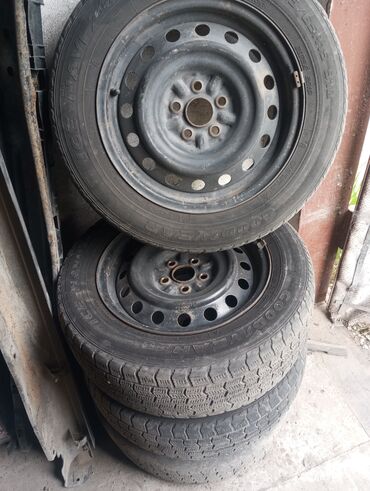 Диски: Железные Диски R 15 Toyota, Комплект, Б/у