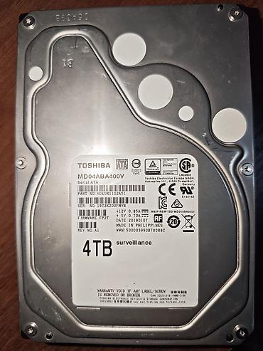 sata usb: Жесткий диск Toshiba MD04ABA400V 4TB (Surveillance) - Форм-фактор — 1