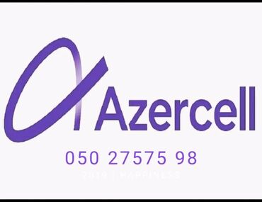 telefon nömrə satışı: Azercell nömrə satılır. 050 275 75 98