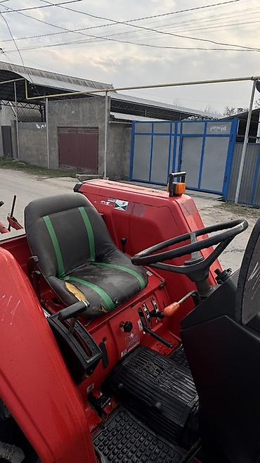 Мини-тракторы YANMAR: Гидро наклон бар Усилитель руля Трактор Yanmar FX28D с навесной — 5