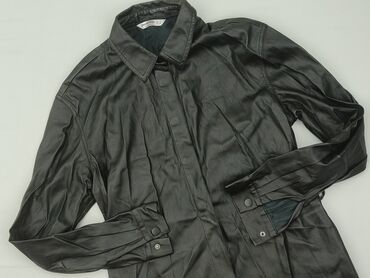 koszula damska z eko skóry: Stradivarius, Kurtka skórzana damska, rozmiar M