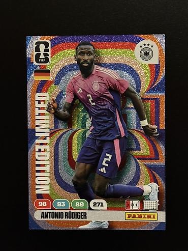 İncəsənət və kolleksiyalar: Antonio Rüdiger 🇩🇪 LIMITED EDITION Panini Adrenalyn XL FIFA World Cup — 1