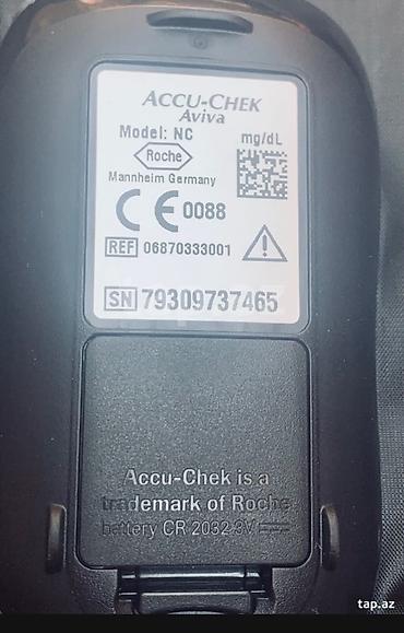 Qlükometrlər: Glukometr - Səkər Aparatı Accu-Chek Aviva Təmiz Almaniya məhsulu — 2