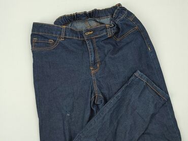 jeansy z gumką damskie: Jeans, S (EU 36), condition - Good