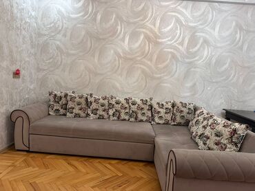 купить диван бу в баку: Угловой диван, Б/у, Раскладной, Без подьемного механизма