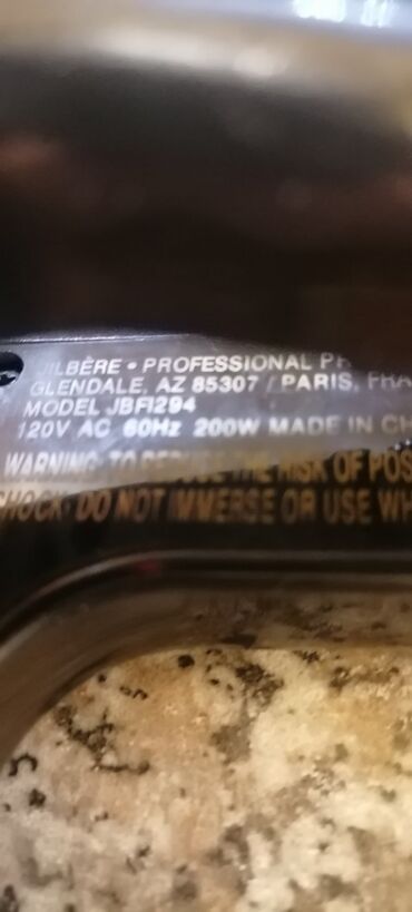 Pegle na paru: Pegla profi Francuskog proizvođača 200w. JILBERE Paris. Širokih ploča — 16