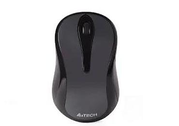 Kompjuterski miševi: A4Tech bežični optički miš – crni - Pouzdan bežični rad uz USB nano — 4
