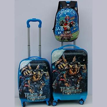 Rančevi, torbe i koferi: Dečji kofer na točkiće – Transformers “Revenge of the Fallen” - Tvrda — 28