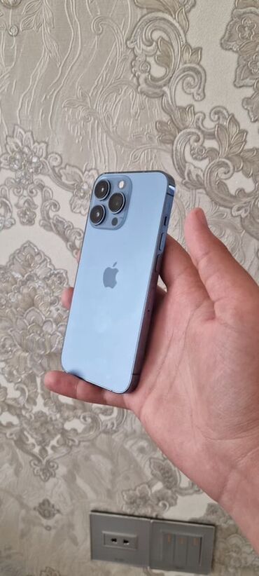 Автоэлектроника: IPhone 13 Pro, 128 ГБ, Sierra Blue, Face ID