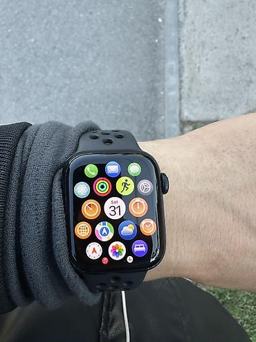 amazfit stratos 3 купить: Apple Watch series 7 GPS Nike+ 41mm силиконовым спортивным ремешком с — 3