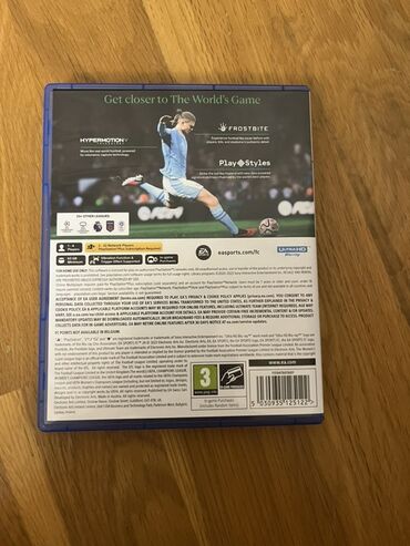 Oyun diskləri və kartricləri: Məhsul: EA Sports FC 24 – PS5 (Ultra HD Blu‑ray disk) Xüsusiyyətlər — 3