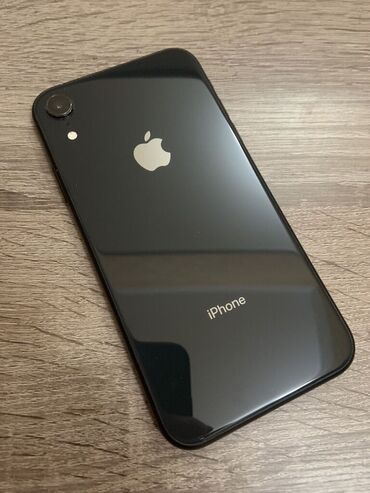 iphone xr чехлы: IPhone Xr, Колдонулган, 64 ГБ, Black Titanium, Коргоочу айнек, Каптама, 76 %