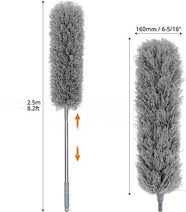Kućna hemija i proizvodi za kuću: Teleskopski perjač za prašinu sa mikrovlaknom - Produživa drška do — 2