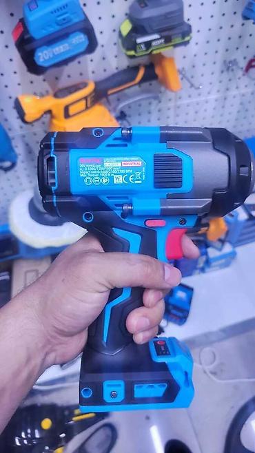 Шуруповерты и гайковерты: FIXTEC FCW10001 akkumulyatorlu zərbəli qayka açan, 20V, 1000 Nm — 1