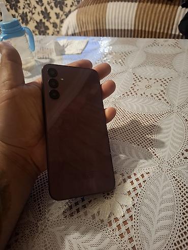 kreditle noutbuk: Samsung Galaxy A14, rəng - Bənövşəyi, Barmaq izi — 2